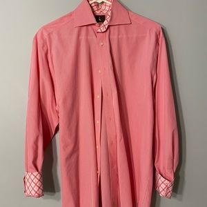 Tailor Byrd Pink long sleeve dress shirt